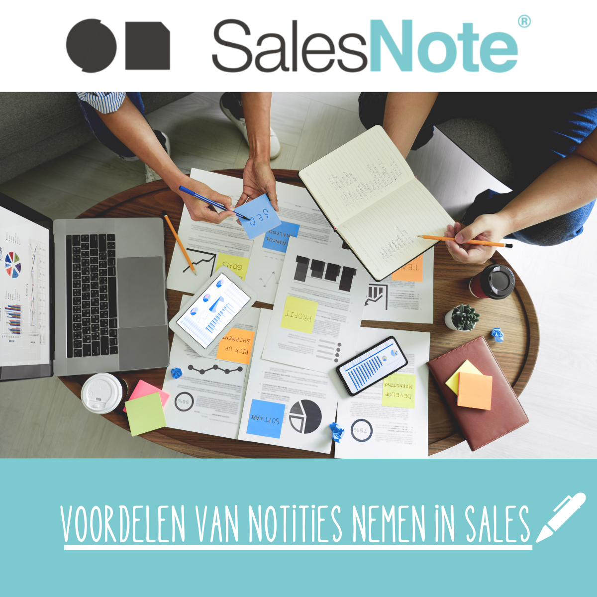 verhogen van sales via notities